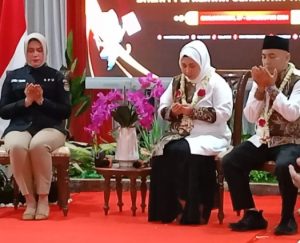 Acil Odah dan Haji Zanie diterima Ketua KPU Kalsel, Andi Tenri Sompa. (wartabanjar.com - Ist. Nasdem)