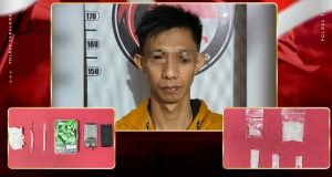 Instruktur kursus mengemudi di Barabai ditangkap Polres Tabalong bawa sabu. (wartabanjar.com - Ist. Humas)