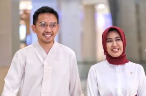 Kanjeng Gusti Pangeran Adipati Arya (KGPAA) Mangkunegara X atau Gusti Bhre dan istri. (wartabanjar.com - Ist, Dok. Pribadi - IG)