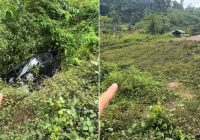 Diduga Tidak Kenal Medan, Innova Reborn Masuk Jurang Jalan Banjarbaru-Batulicin