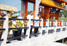 Jelang Masa Jabatan Berakhir, Presiden Jokowi Masih Resmikan Bendungan Margatiga