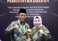 Jadi Hadiah Spesial Hari Jadi ke 74 Kalsel, Pemprov Kalsel Terima Penghargaan Universal Health Coverage 2024