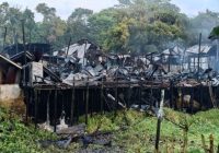 Api Berkobar di Lok Bangkai HSU, Empat Rumah Ludes