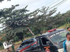 Dua Pengendara Terkapar di Pulau Pinang Tapin