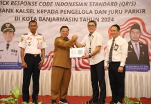 Bank Kalsel Dukung Digitalisasi Parkir di Banjarmasin