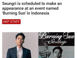 Datangkan Seungri di Kelab Malam, Indonesia Disorot