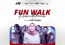 Hj Erna Lisa Halaby Bagikan Mobil dan Umrah Gratis di Konser Setia Band dan Fun Walk