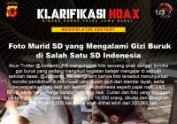 Viral Foto Siswa SD Alami Gizi Buruk, Cek Fakta