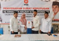 Hj Erna Lisa Halaby Kantongi SK Rekomendasi dari PKS