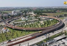 Konstruksi Flyover Djuanda Sidoarjo Rampung, Kemacetan Bundaran Aloha ke BTerurai