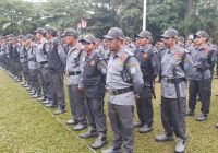 Bupati Banjar Sampaikan Peran Penting Satlinmas Kabupaten Banjar Dalam Pelaksaan Pilkada