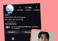 My Sweet Mobster Makin Sukses, Jumlah Follower Instagram Um Tae Goo Naik Pesat