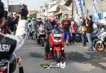 Perdana di Banten, Yodi Terkesan Bisa Ikut Touring Maxi Yamaha Day