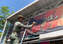 Satpol PP Balangan Tertibkan Iklan Rokok di 2 Kecamatan karena Alasan ini
