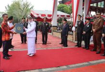Berjalan Lancar dan Khidmat, Pemkab Tabalong Gelar Upacara Peringatan Kemerdekaan ke 79 RI Tahun 2024