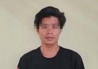 Polsek Aluh-aluh Amankan Seorang Pria Pencuri HP di Desa Pulantan