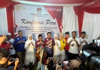 Pasangan Arifin-Akbari Resmi Mendaftar di KPU Kota Banjarmasin