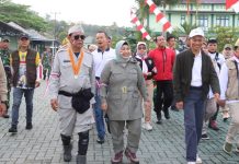 Rombongan Kirab Merah Putih Resmi Dilepas Gubernur Kalsel