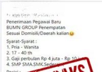 Waspada Unggahan Soal Rekrutmen BUMN 2024