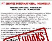 Waspada Modus Penipuan Berupa Surat Pemenang Voucher Shopee