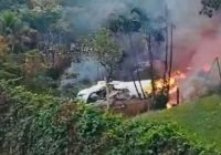 Pesawat Berpenumpang 57 Orang dan 4 Awak Menukik dan Jatuh di Sao Paulo