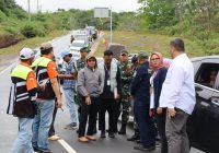 Dinas PUPR Kalsel dan Korem 101 Antasari Pastikan Jalan Lintas Banjarbaru-Batulicin Siap Dilalui Saat Kirab Merah Putih