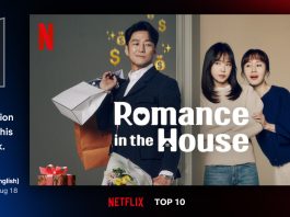 Romance in the House Sukses 2 Pekan Bertengger di Posisi 1 di Daftar 10 Besar Netflix