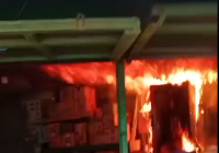 Geger, Api Berkobar di Sentra Antasari Pasar Hanyar Banjarmasin