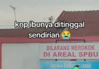 Tega! Anak Tinggalkan Ibu yang Sudah Tua di SPBU, Diduga Disuruh Mengemis
