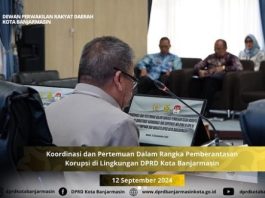 DPRD Kota Banjarmasin Mendapat Pembekalan dari KPK