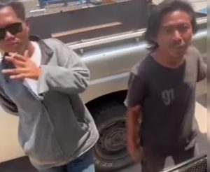 Oknum diduga preman melakukan pungli terhadap sopir truk yang mengisi solar di SPBU Sampit diamankan polisi. (wartabanjar.com - @kabarbanuakalsel)