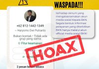 Waspada Nomor WhatsApp Mengatasnamakan BKN