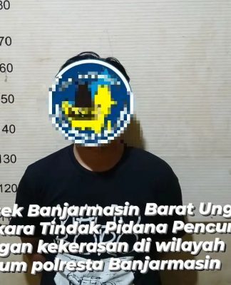 Pelaku Pencurian di Jalan Teluk Tiram Darat Diamankan Polisi