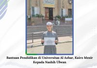 UPZ Bank Kalsel Beri Bantuan Mahasiswa Al Azhar Asal Landasan Ulin