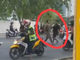 Viral Aksi Heroik Petugas Sat Pol PP Kotabaru Amankan Perampok Bersajam