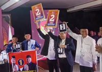 Nomor Urut Tiga Calon Bupati dan Wakil Bupati HSS