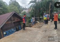 Update Tanah Amblas di Desa Simpang Tiga Balangan, 11 Rumah Terdampak