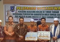 15 Santri Asal Kabupaten HSS Lanjutkan Studi di Timur Tengah