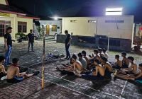 15 Remaja Diamankan Polisi di Jalan Soetoyo S, 2 Bawa Celurit