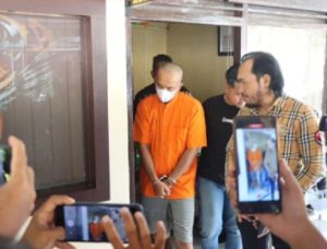 Pelaku pencurian modus congkel jok motor di GOR Indoor Palangka Raya. (wartabanjar.com - Ist. Polresta Palangka Raya)