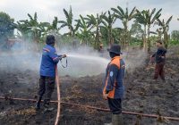 Warga Panik, Karhutla di Astambul Dekat SPBU