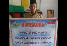 Viral Protes Guru pada Orangtua Siswa 'Didik Sendiri'