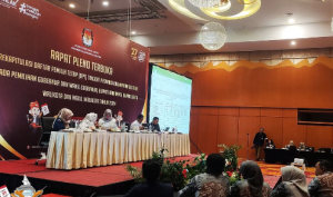 Rapat pleno KPU Provinsi Kalsel