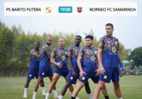 Derby Papadaan, Siaran Langsung dan streaming Barito Putera vs Borneo FC Malam Nanti