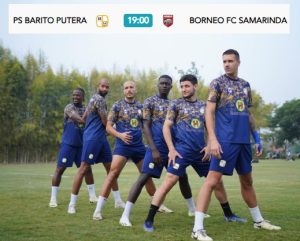 Skuad Barito Putera, dan jadwal pertandingan melawan Borneo FC Samarinda (wartabanjar.com - Ist. Liga Indonesia Baru/Barito Putera)