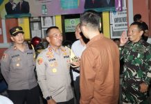 Pengundian Nomor Urut Pilbup Banjar Berjalan Aman, Polres Turunkan 100 Personel Jaga KPU