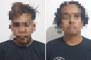 Dua tersangka narkoba diamankan Polres Banjarbaru di Jalan Mistar Cokrokusumo. (wartabanjar.com - Ist. Humas)