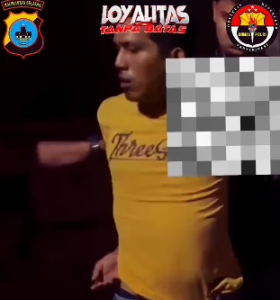 Tersangka ASP saat ditangkap di kediamannya. (wartabanjar.com - Ist. Polsek Sungai Loban)