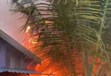 Api Berkobar di Alalak Tengah Banjarmasin Hanguskan Rumah Warga