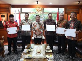 Masa Jabatan Pj. Gubernur Sulawesi Utara Diperpanjang, Kemenkumham Kalsel Ucapkan Selamat